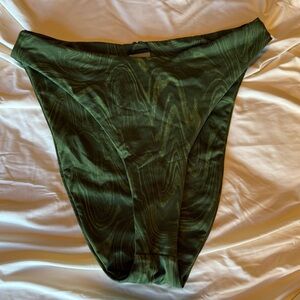 Good American Green Bikini Bottom